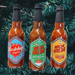 Geschenkbox mit den drei Soßen vom Ulmer Weihnachtsmarkt