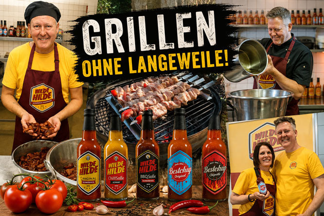 Welche Grillsauce passt zu welchem Grillgut? Der Wilde-Hilde-Soßenkompass