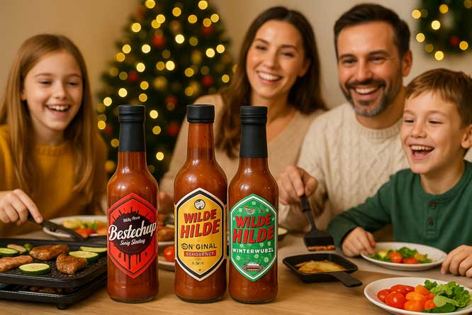 Wilde Hilde’s Empfehlung: Die besten Soßen für dein Raclette an Weihnachten