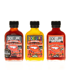 Dicke Lippe Chilisoßen Set, 3x100ml