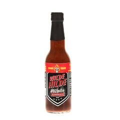 Wilde Hilde BBQ Soße "SCHWÄBISCH" scharfe Sonderabfüllung Trinidad Scorpion, 330ml