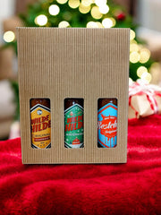 Geschenkbox mit den drei Soßen vom Ulmer Weihnachtsmarkt