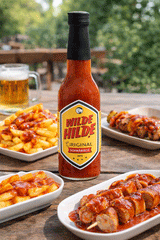 Wilde Hilde "ORIGINAL" schwäbisch, Pflaumen Tomaten Soße mit dezenter Currynote, 330ml